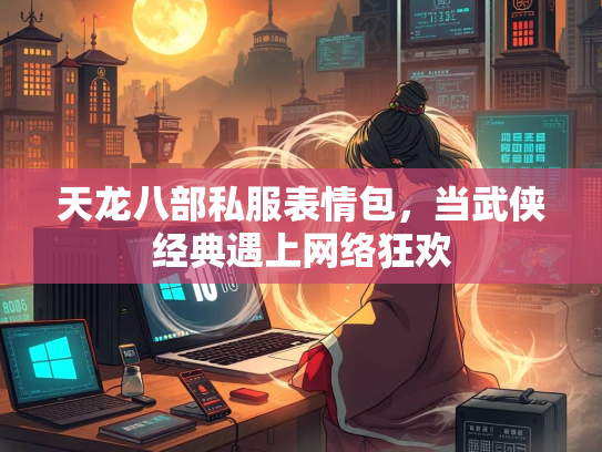 天龙八部私服表情包，当武侠经典遇上网络狂欢  第3张