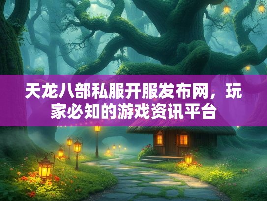 天龙八部私服开服发布网，玩家必知的游戏资讯平台