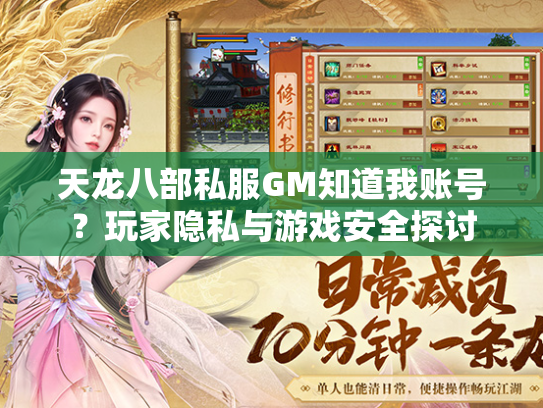 天龙八部私服GM知道我账号？玩家隐私与游戏安全探讨  第3张