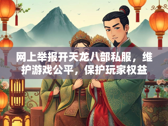 网上举报开天龙八部私服，维护游戏公平，保护玩家权益