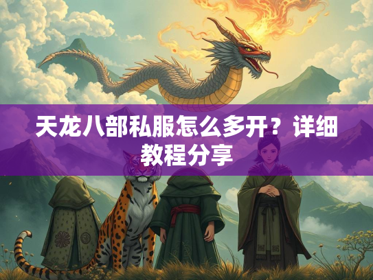 天龙八部私服怎么多开？详细教程分享  第2张
