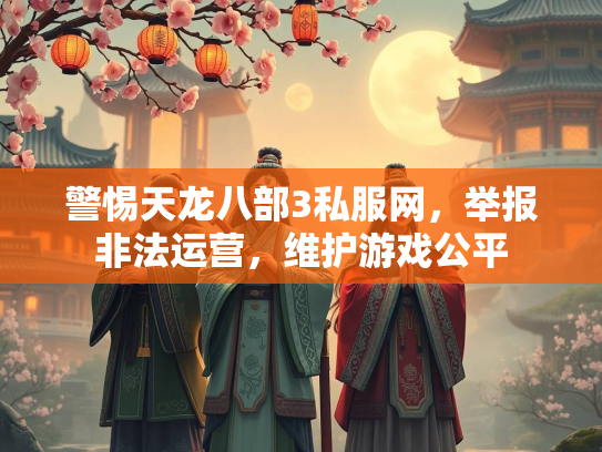 警惕天龙八部3私服网，举报非法运营，维护游戏公平  第3张