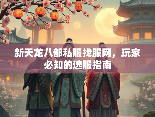 新天龙八部私服找服网，玩家必知的选服指南
