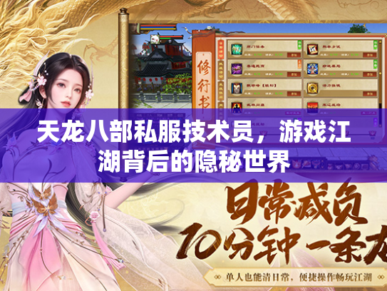 天龙八部私服技术员，游戏江湖背后的隐秘世界