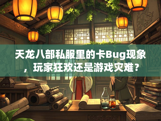 天龙八部私服里的卡Bug现象，玩家狂欢还是游戏灾难？