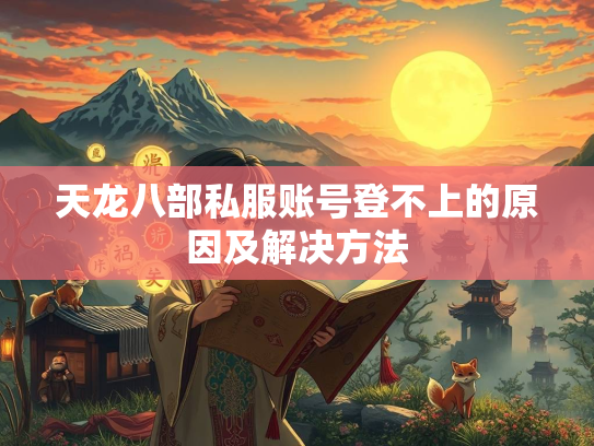 天龙八部私服账号登不上的原因及解决方法
