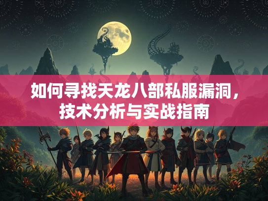 如何寻找天龙八部私服漏洞，技术分析与实战指南
