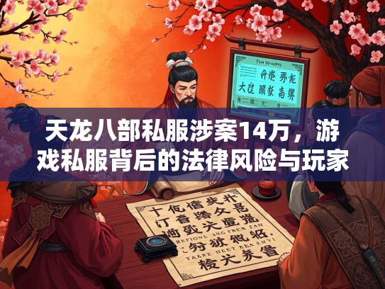 天龙八部私服涉案14万，游戏私服背后的法律风险与玩家警示  第2张