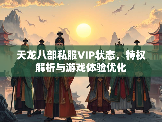 天龙八部私服VIP状态，特权解析与游戏体验优化  第1张