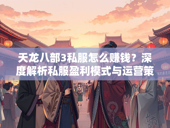 天龙八部3私服怎么赚钱？深度解析私服盈利模式与运营策略