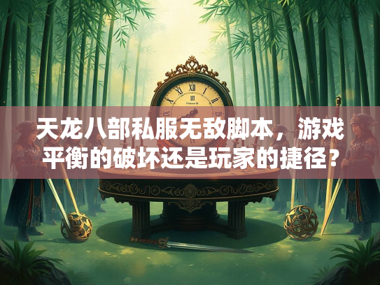 天龙八部私服无敌脚本，游戏平衡的破坏还是玩家的捷径？