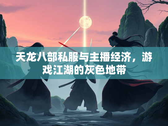 天龙八部私服与主播经济，游戏江湖的灰色地带  第3张