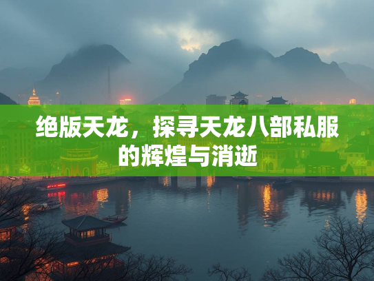 绝版天龙，探寻天龙八部私服的辉煌与消逝  第2张