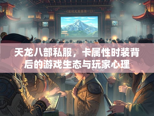 天龙八部私服，卡属性时装背后的游戏生态与玩家心理