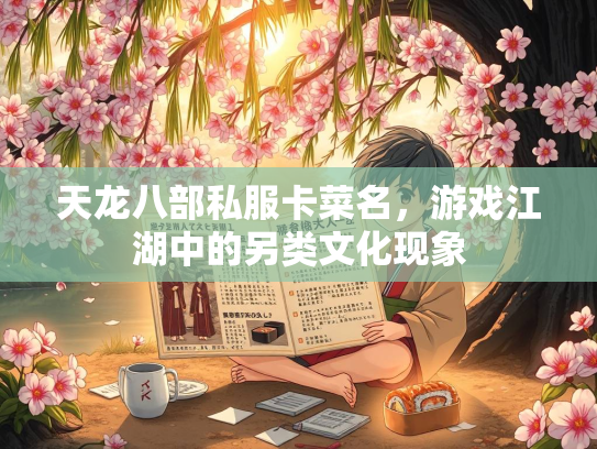 天龙八部私服卡菜名，游戏江湖中的另类文化现象  第2张