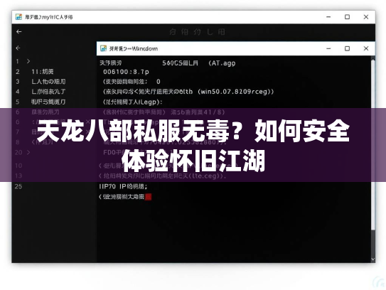 天龙八部私服无毒？如何安全体验怀旧江湖