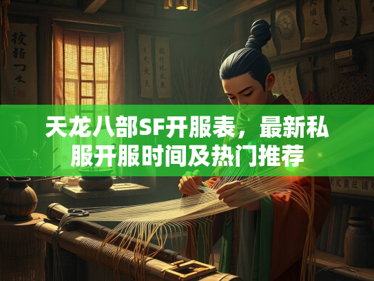天龙八部SF开服表，最新私服开服时间及热门推荐