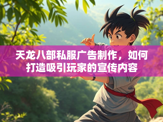 天龙八部私服广告制作，如何打造吸引玩家的宣传内容