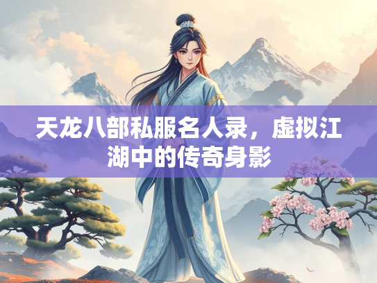 天龙八部私服名人录，虚拟江湖中的传奇身影  第2张