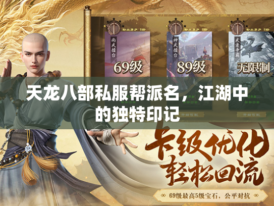 天龙八部私服帮派名，江湖中的独特印记