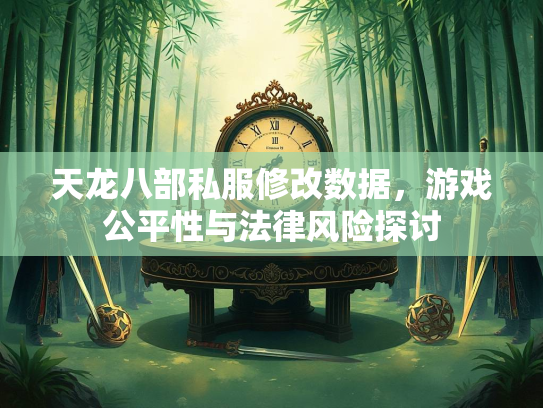 天龙八部私服修改数据，游戏公平性与法律风险探讨