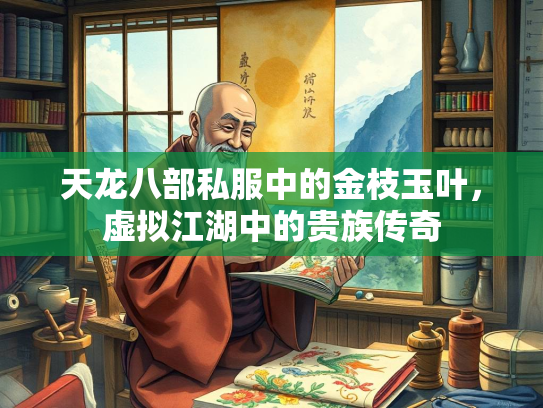 天龙八部私服中的金枝玉叶，虚拟江湖中的贵族传奇  第4张