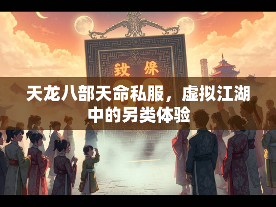 天龙八部天命私服，虚拟江湖中的另类体验