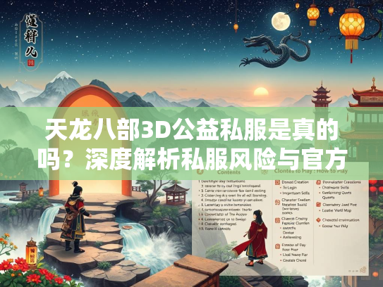 天龙八部3D公益私服是真的吗？深度解析私服风险与官方正版优势  第2张