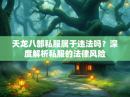 天龙八部私服属于违法吗？深度解析私服的法律风险  第2张