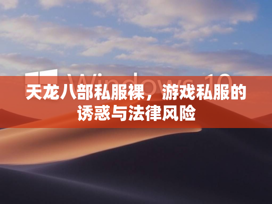 天龙八部私服裸，游戏私服的诱惑与法律风险