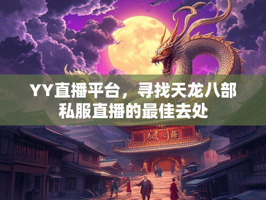 YY直播平台，寻找天龙八部私服直播的最佳去处