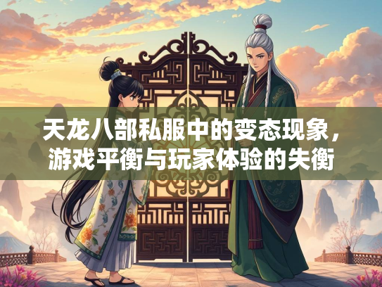 天龙八部私服中的变态现象，游戏平衡与玩家体验的失衡