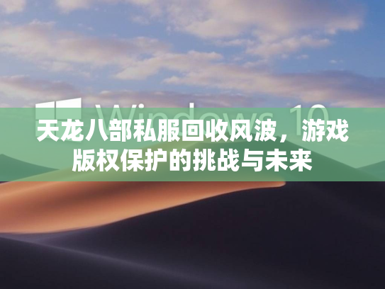 天龙八部私服回收风波，游戏版权保护的挑战与未来  第1张