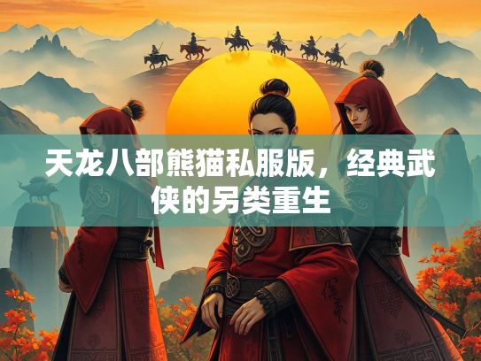 天龙八部熊猫私服版，经典武侠的另类重生  第2张