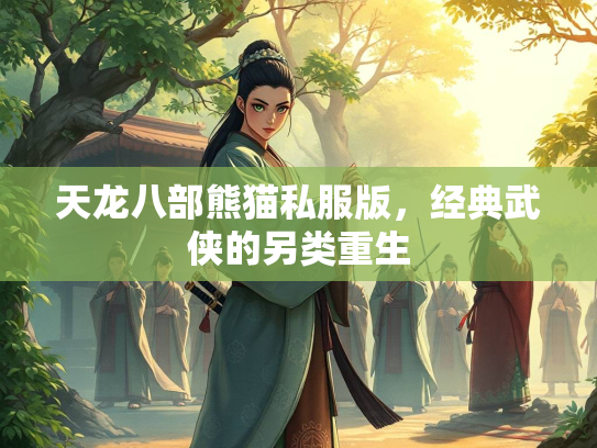 天龙八部熊猫私服版，经典武侠的另类重生