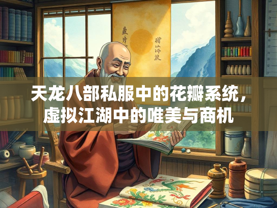天龙八部私服中的花瓣系统，虚拟江湖中的唯美与商机