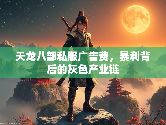 天龙八部私服广告费，暴利背后的灰色产业链  第1张