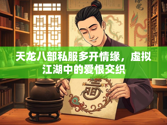 天龙八部私服多开情缘，虚拟江湖中的爱恨交织