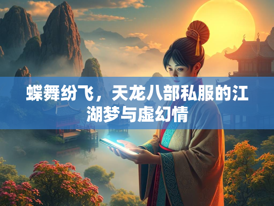 蝶舞纷飞，天龙八部私服的江湖梦与虚幻情