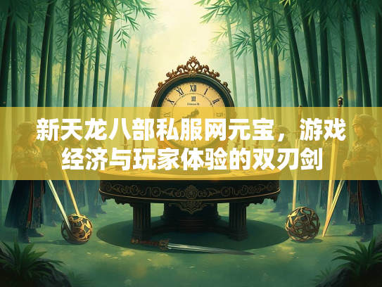 新天龙八部私服网元宝，游戏经济与玩家体验的双刃剑