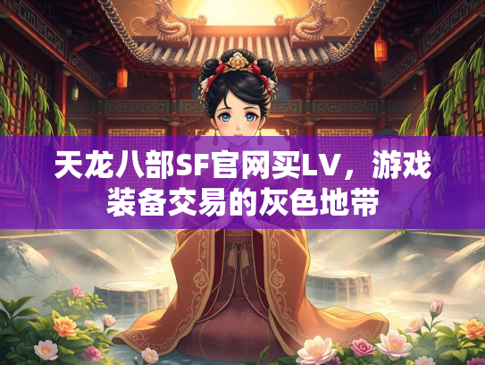 天龙八部SF官网买LV，游戏装备交易的灰色地带
