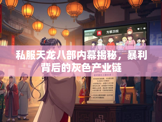 私服天龙八部内幕揭秘，暴利背后的灰色产业链