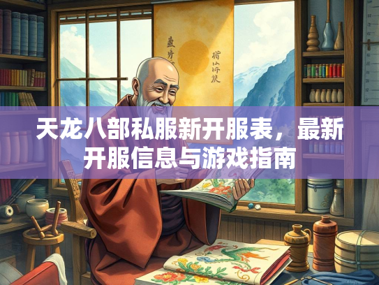 天龙八部私服新开服表，最新开服信息与游戏指南  第5张