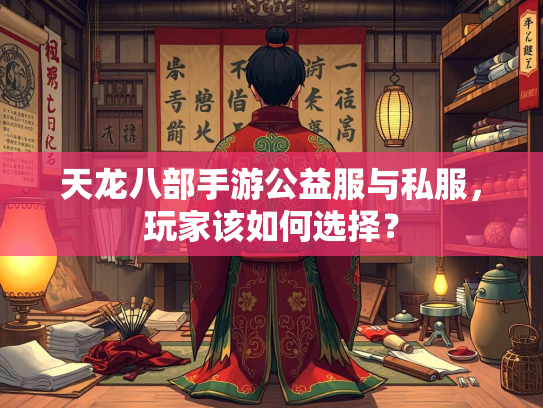 天龙八部手游公益服与私服，玩家该如何选择？  第5张
