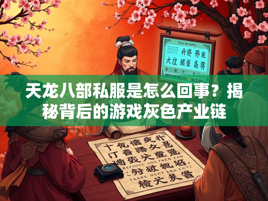 天龙八部私服是怎么回事？揭秘背后的游戏灰色产业链  第4张