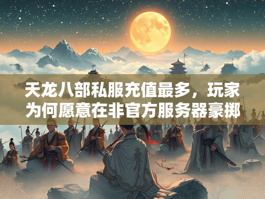天龙八部私服充值最多，玩家为何愿意在非官方服务器豪掷千金？