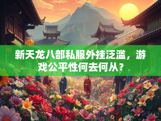 新天龙八部私服外挂泛滥，游戏公平性何去何从？