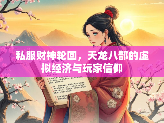 私服财神轮回，天龙八部的虚拟经济与玩家信仰  第2张