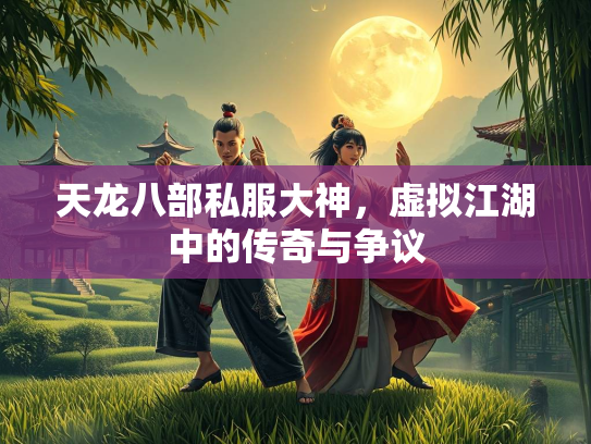天龙八部私服大神，虚拟江湖中的传奇与争议