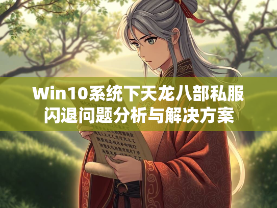 Win10系统下天龙八部私服闪退问题分析与解决方案  第4张